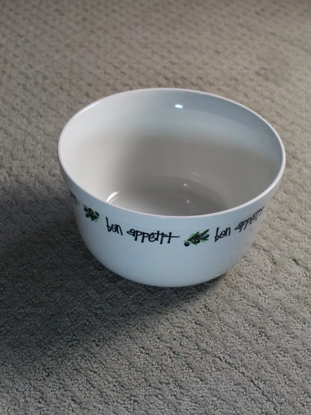 Heavy Duty Pasta Serving Bowl California Pantry Olives 